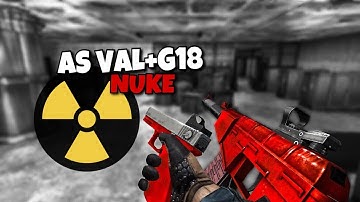 「Bullet Force」NUKE AS VAL+G18 | Prison