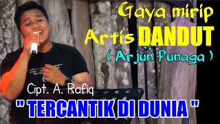 TERCANTIK DI DUNIA - A.RAFIQ Live Gazebo coffee ( Cover Arjun Punaga )