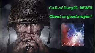 Call of Duty: WWII - PS4 Cheat or good sniper