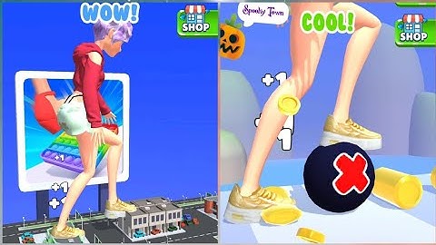 ASMR Tippy Toe Game 👩‍🦳👟🧁💰All Levels Gameplay Android iOS ✅ Walkthrough | Part 2 | iTop GamePlay