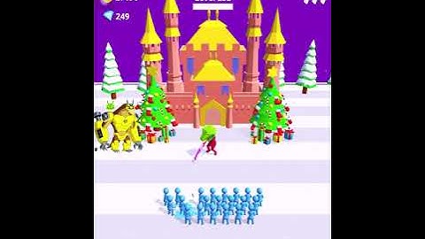 Gun Clash 3D Level 252 - Gameplay Walkthrough Android, iOS #Shorts