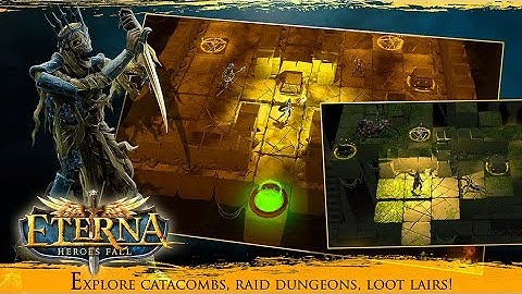 Eterna : Heroes Fall - Deep RPG [ Android APK ] Gameplay