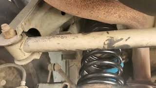 1998 Isuzu Trooper suspension lift