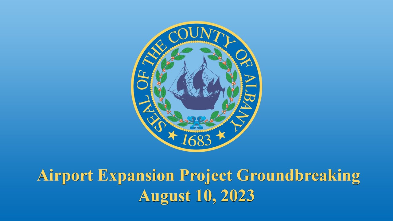 Airport Expansion Project Groundbreaking YouTube