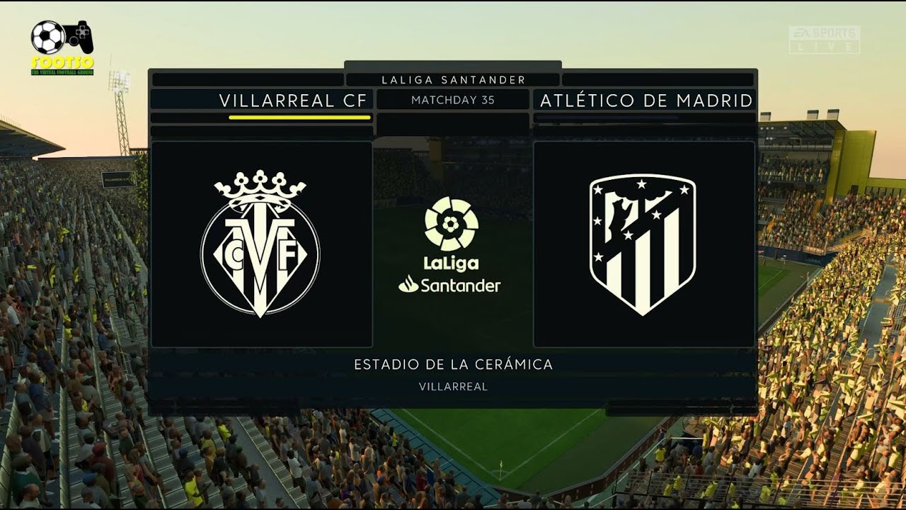 Villarreal CF vs Althletico De Madrid | La Liga - Full Match - [4K ...