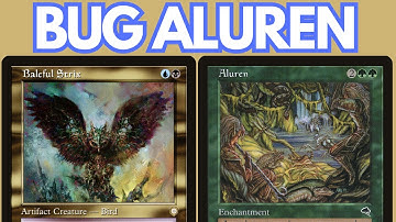 I DARE YOU TO CAST SHOW & TELL! Legacy Aluren Combo-Control feat. Coiling Oracle. MTG League