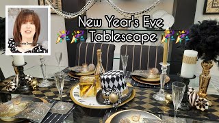 NEW YEAR'S EVE TABLESCAPE
