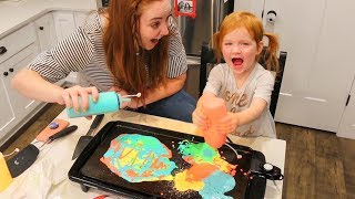 CHRISTMAS PANCAKE ART CHALLENGE!!!