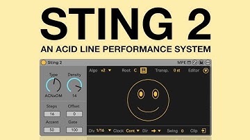 Sting 2 - A Really Nice Acid Line Performance System (Ableton Live / Max For Live / Push 3)