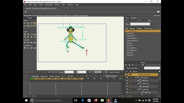 how to use #targetbones in #moho animations using target bones in moho animation studio