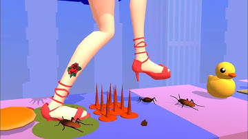 Tippy Toe 3D - Android,ios Gameplay Walkthrough All Levels - 156