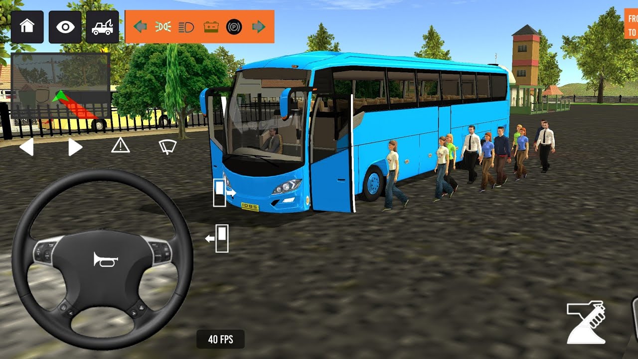 Indonesia Coach bus driving | Euro bus simulator 2026 Android gameplay 