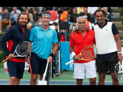 Greatest Tennis Fun Mansour Bahrami, Henri Leconte, Yannick Noah, Pat ...