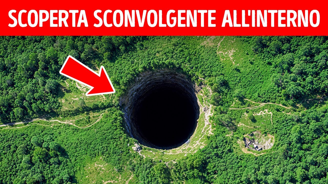 Gli scienziati hanno scoperto un mondo perduto da milioni di anni in un enorme dolina