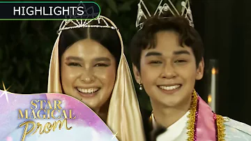 Reiven Umali and Anji Salvacion receive Junior Prince and Princess title  | Star Magical Prom 2023