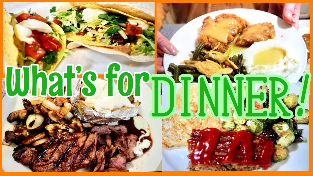 What's for Dinner | EASY & QUICK meals | Supper Ideas! - YouTube