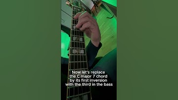 Diatonic Progression and Diminished Passing Chords - Short Guitar Lesson  #jazzguitar #guitarchords