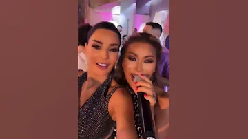 Nawal El Zoghbi With Cyrine Abed El Nour 