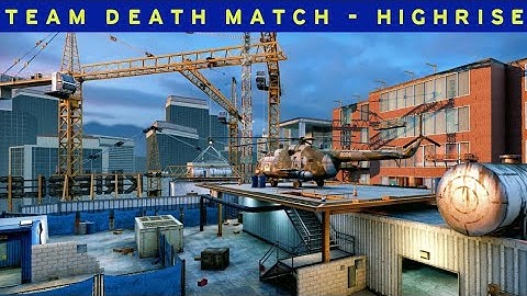 Can YOUTUBER K2 Kill All The Enemies In This HIGHRISE Map? - TEAM DEATH MATCH Mission - COD MOBILE