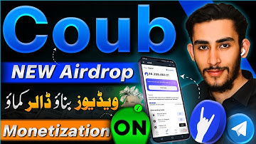 Coub Airdrop Sy Withdraw Kesy Hasil Kry | Coub Airdrop Wallet Kesy Connect Kry | Online Earning,