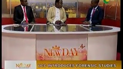 NewDay - UCC introduces forensic studies - 24/2/2016