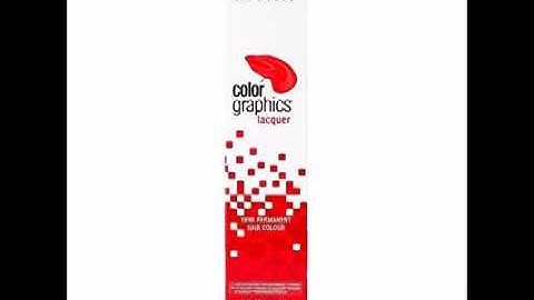 Matrix Color Graphics Laquer Semi Permanent Hair Color 3 Ozred