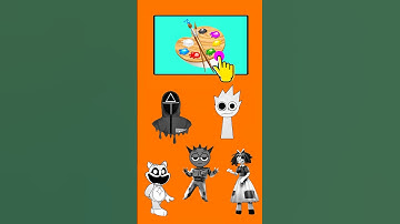 IQ Test 🧠 - Color Mixing🎨 Sprunki game #inkredible #sprunki #incredibox #shorts