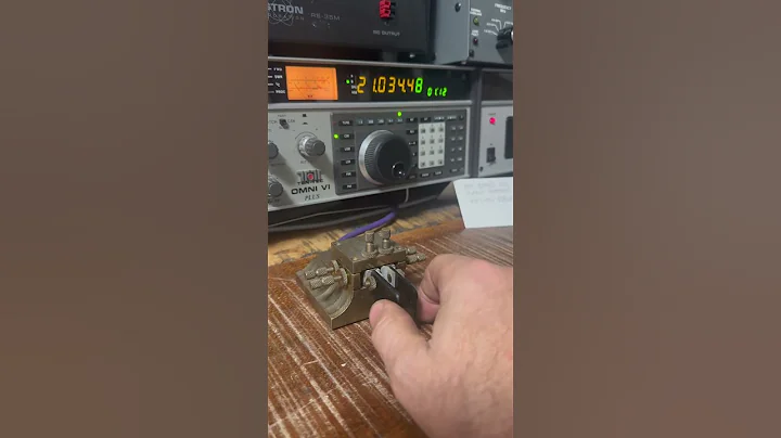 The letter E- Morse code moment of the day, how to get started in ham radio #morsecode