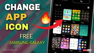 How to change app icons on android | How to change icons on android | Samsung Galaxy | Bivu screenshot 4