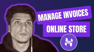 How Do I Manage Invoices In The Online Store Onhostinger Website Builder