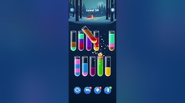 Water Sort Level 34 Walkthrough Solution Android/iOS