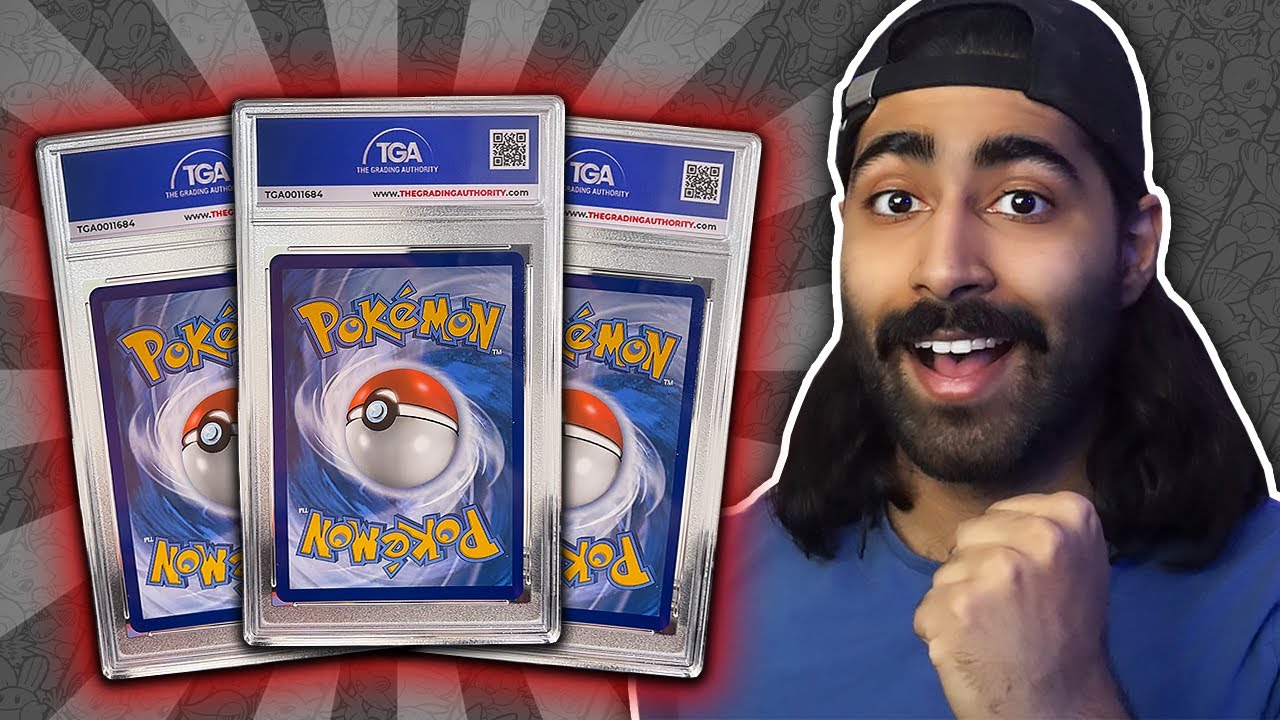 I GRADED MY POKEMON CARDS WITH TGA !! - YouTube