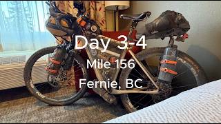 Tour Divide 2026, Day 3-4, Fernie BC to Eureka MT
