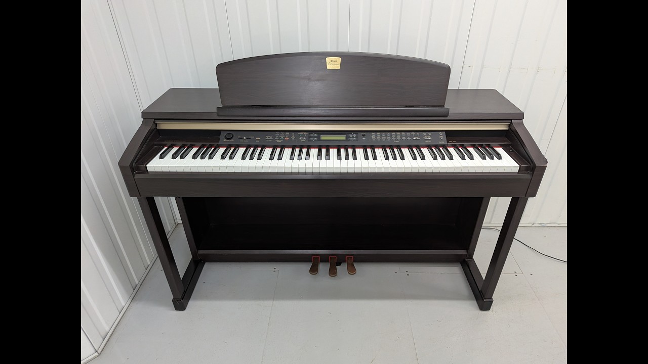 Yamaha Clavinova CLP-150 digital piano in dark rosewood finish