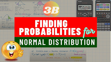 Finding PROBABILITIES for a NORMAL DISTRIBUTION w/ Calculator  3B Statistics Y2 | Edexcel AQA OCR