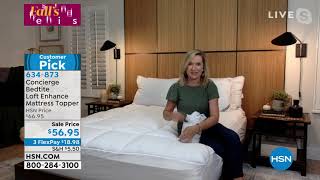 Concierge Collection Bedtite Loft Enhance Mattress Topper