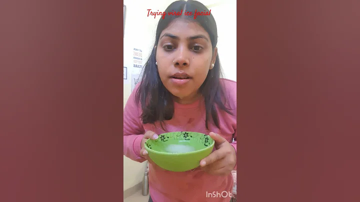 Testing viral celebrity ice facial #facial #trandinghack #viral #hack #alia bhat#celebrity #yts #yt