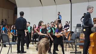 Third Semester orchestra string project at CSUS 10