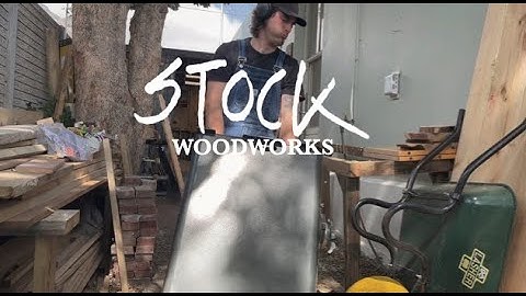 Container wood Workshop build narrated pt 3