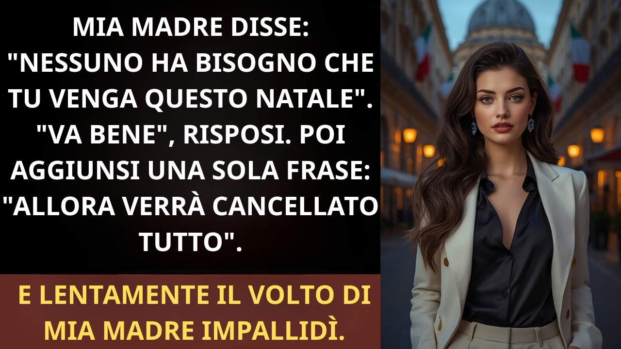 La vigilia di Natale del 2023 mia madre mi guardò dritta negli occhi e disse: “Quest’anno non festeggeremo il Natale con te. Non sei più la benvenuta in questa casa.” Mio fratello rise, mia...