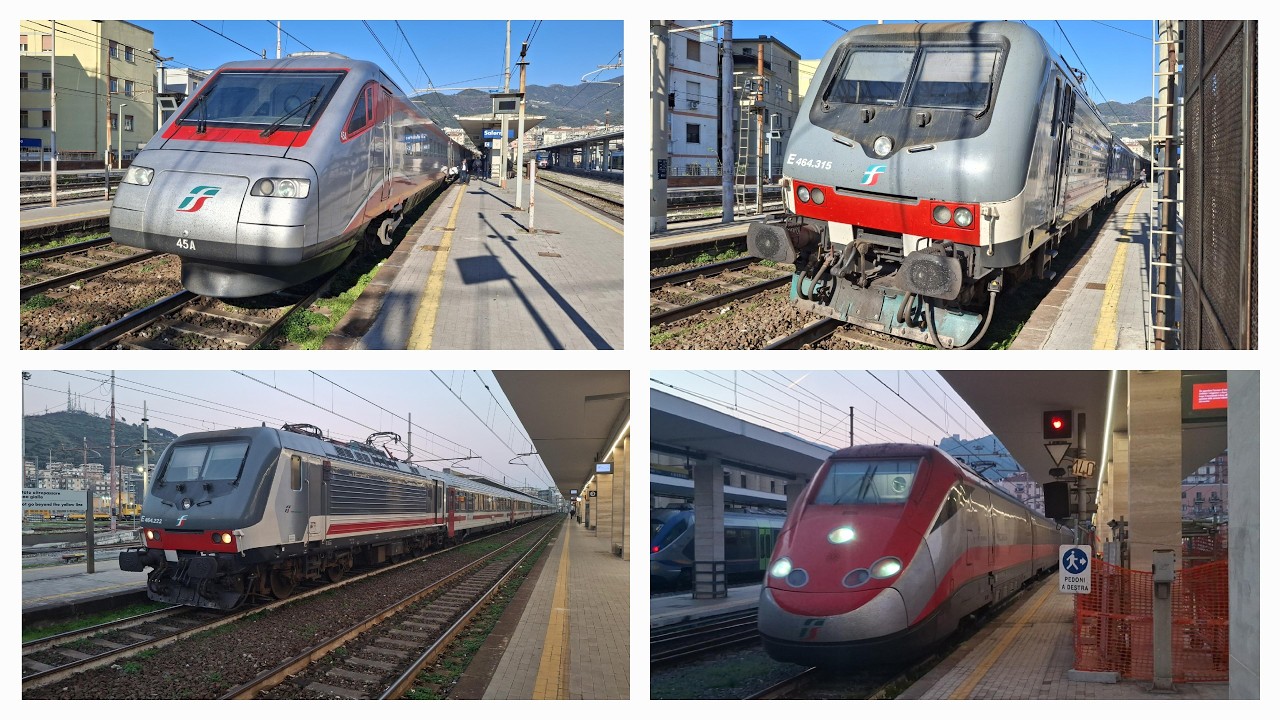 Trains in/Treni a salerno part(e) 3: 26/02/2026