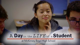 A Day in the Life of a Student - McKinney Boyd