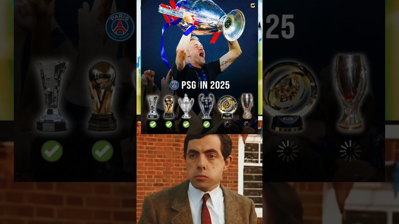PSG can win a sextuple in 2025. What a club! 😍