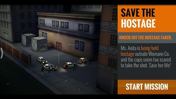 Sniper 3D Assassin - Primary Mission #6 - Save the Hostage (TONKA BAY)