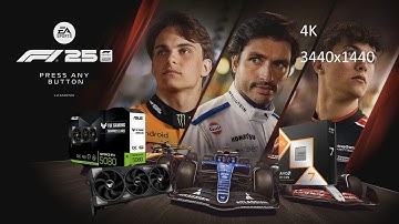 F1 25 RTX 5080 4K 3440x1440