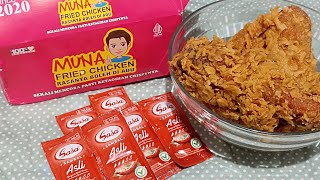 Ayam Goreng Kaki Lima Rasa Bintang Lima #reviewprodukmunafriedchicken