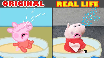 Baby Peppa Pig Crying! - Peppa Pig Original vs Real life | Peppa Pig Animation