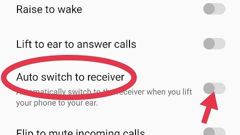 mobile setting OnePlus N20 5G, OnePlus N20 5G me  Auto switch to receiver  ko enable & Disable kaise