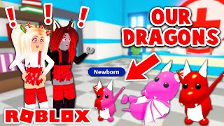 Our LEGENDARY DRAGONS Had A BABY And We Had No Idea In Adopt Me!(Roblox)