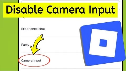 How To Disable Camera Input on Roblox || Camera Input Settings on Roblox 